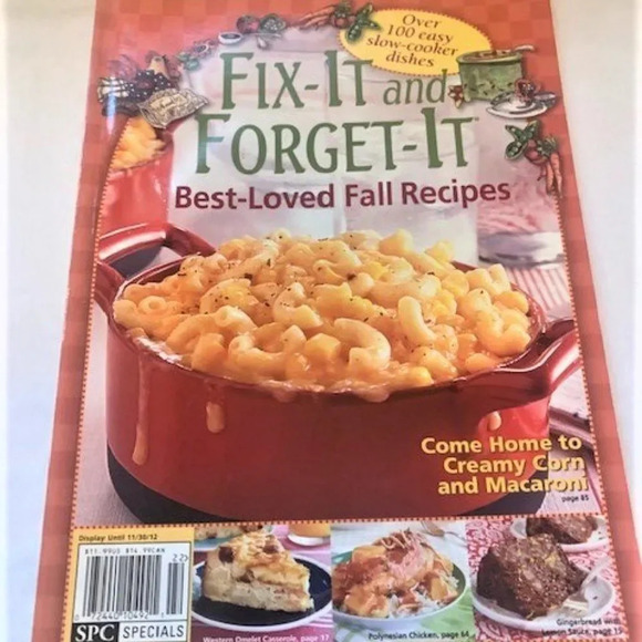Set of 3 Fix-It and Forget It Slow Cooker cookbooks - Picture 4 of 4